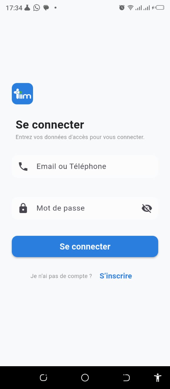 TIIM - Connexion
